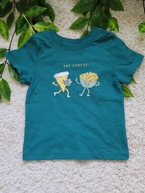 Baby Boy 'Say Cheese' Shirt (12-18 Months)